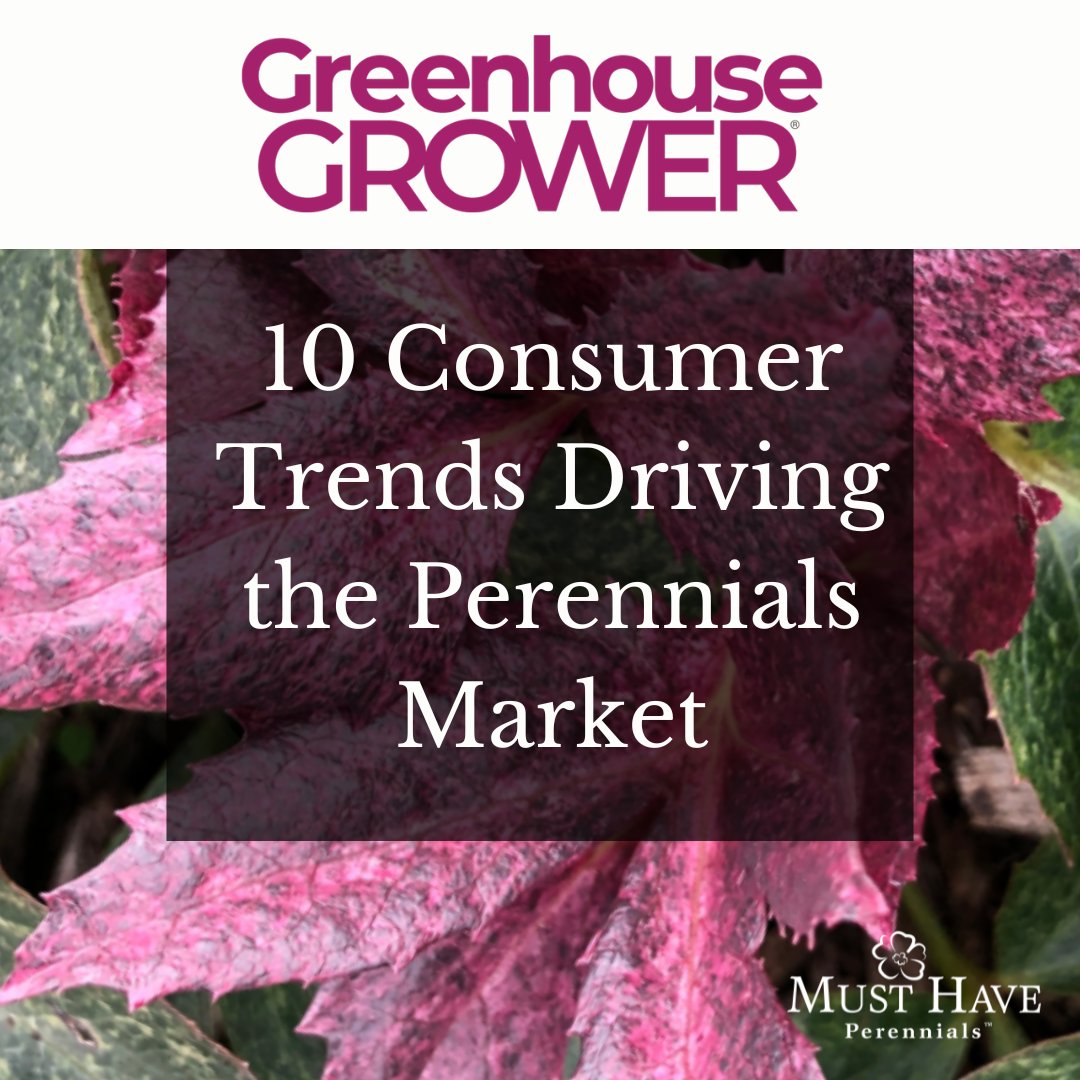 Thanks Brian Sparks for featuring Must Have Perennials and Aris Horticulture in an article about Perennials Market in Greenhouse Grower this week. Check it out! greenhousegrower.com/management/10-… #gardenindustry #plantpeople #perennial