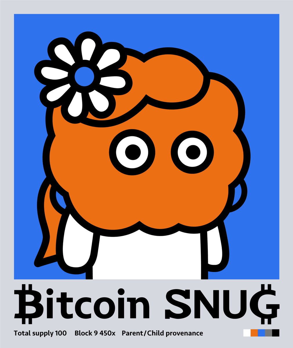 gm #BitcoinSNUG #Ordinals