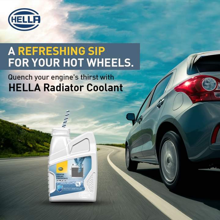 Just like you on a hot day, your engine's craving a cool one.

Grab some HELLA Radiator Coolant and chill out. 😎
🤙 9595391377

#HELLAIndia #Coolant #RadiatorCoolant #SummerSeason #AutomotiveExcellence #DriveSafeDriveSmart #CoolEngine #HELLACool