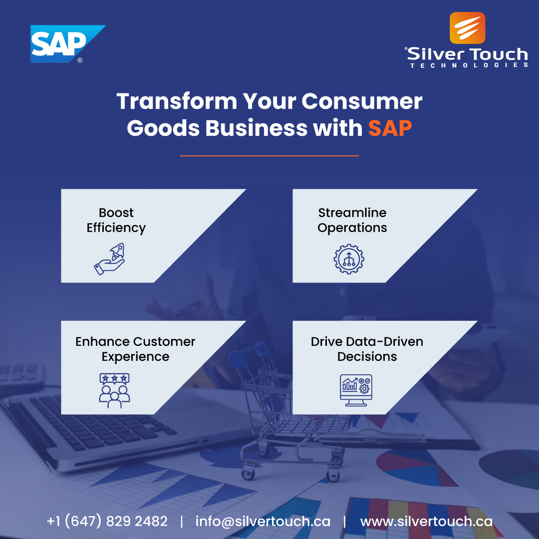 Transform your  consumer goods business with SAP! Discover how our integrated solutions  revolutionize operations, enhance customer experience, and drive growth.  

Unlock the power of SAP today! bit.ly/4aLEwP0

#SAPIntegration #BusinessRevolution #CustomerExperience