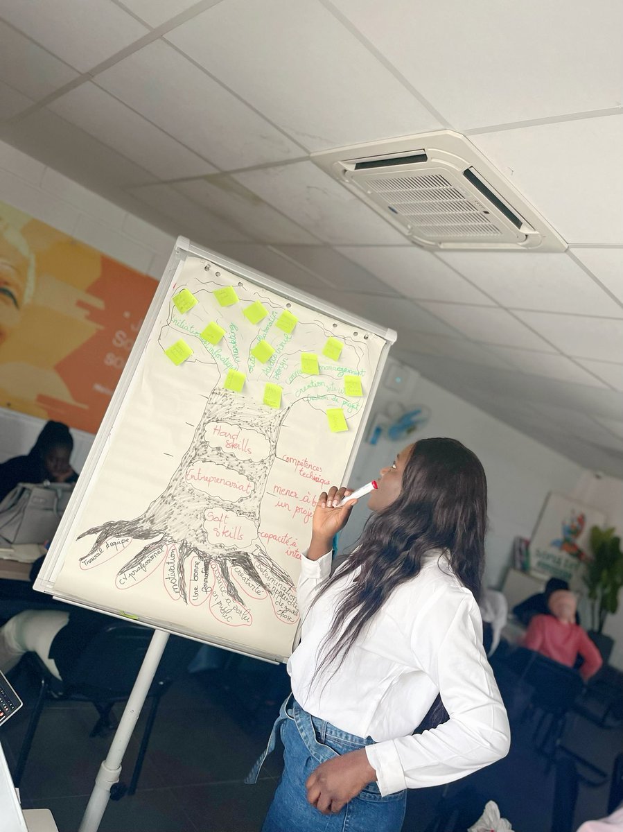 Adji_Anta_Dabo's tweet image. 🚀 La cohorte &quot;Hackeuse&quot; se lance dans une formation digitale intense, prête à repousser les limites! 💻 Explorez avec nous la conception d&apos;arbres de compétences et le développement des soft skills. Suivez-nous pour des récits captivants!  #FormationDigitale #FemmesTech 🌟