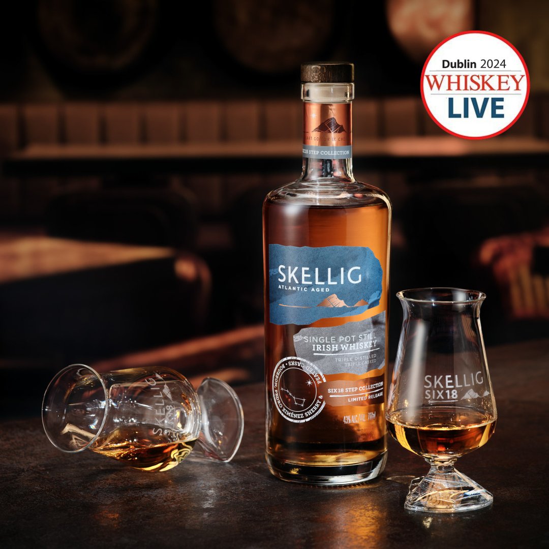 @SkelligSix18 Distillery finds its homeland on this rugged Skellig Coast but the journey will take it to all corners of the world. Make sure to check them out at this year's Whiskey Live Dublin!

Don’t miss out! Get your tickets now 👇
bit.ly/49fPJHw

#WLD24