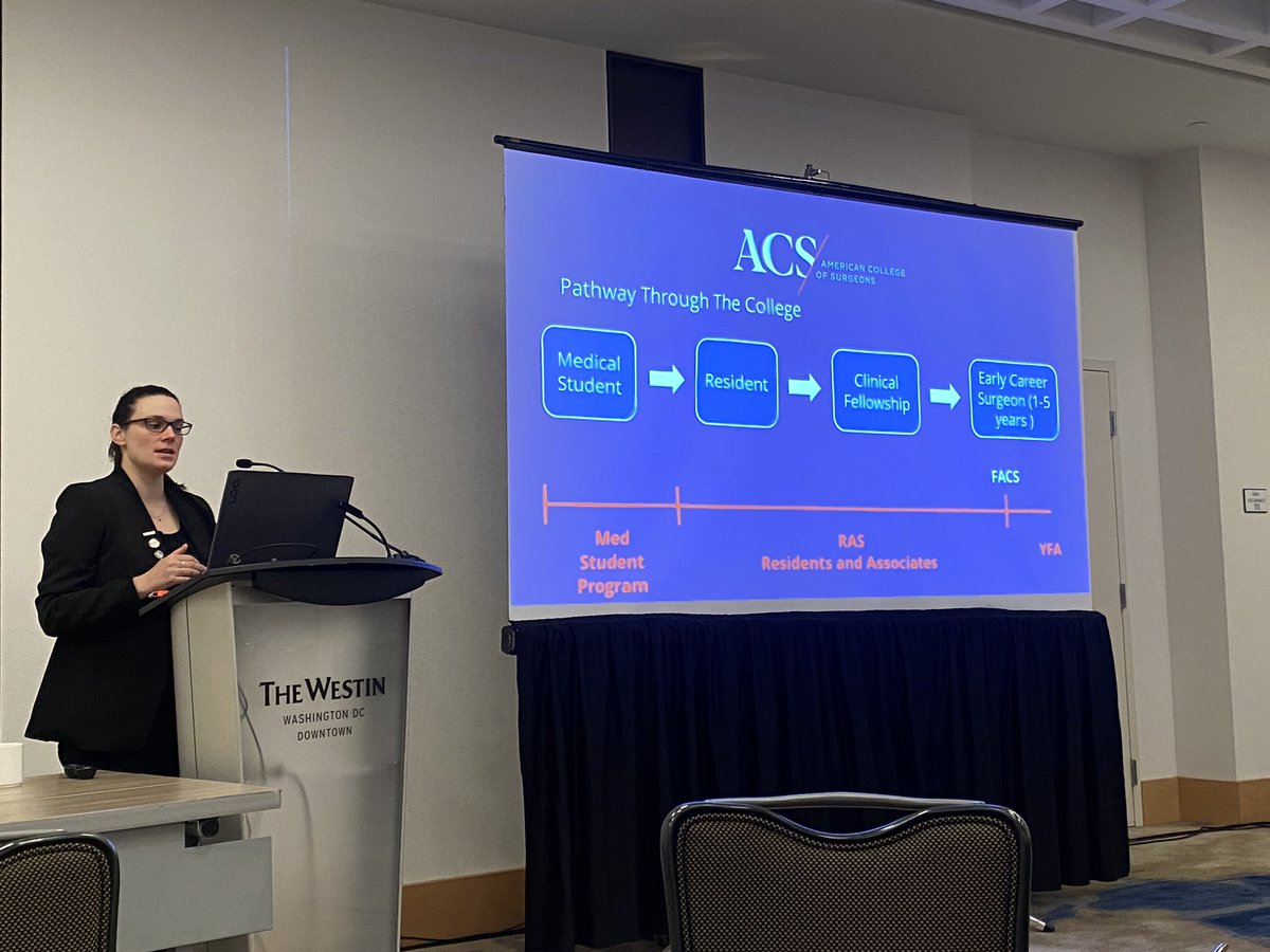 Are you a resident, fellow-in-training, pre-FACS early career surgeon? Join @AmCollSurgeons Resident and Associate Society (RAS) to get involved in advocacy, education, research, on a local & national level! It’s free, accessible, and impactful! @KaitlinRitterMD @RASACS #ACSLAS24