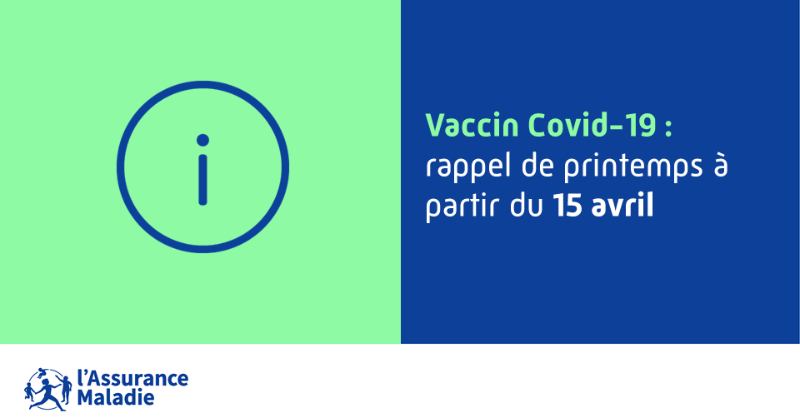Assur_Maladie's tweet photo. #Covid19 | A compter de ce lundi 15 avril, les personnes les plus à risque pourront recevoir une nouvelle doser de vaccin.

💉 Pour en savoir plus sur la campagne vaccinale printanière et connaître les personnes concernées, rendez-vous sur le site https://t.co/ghcoD1Cky4 ⤵️