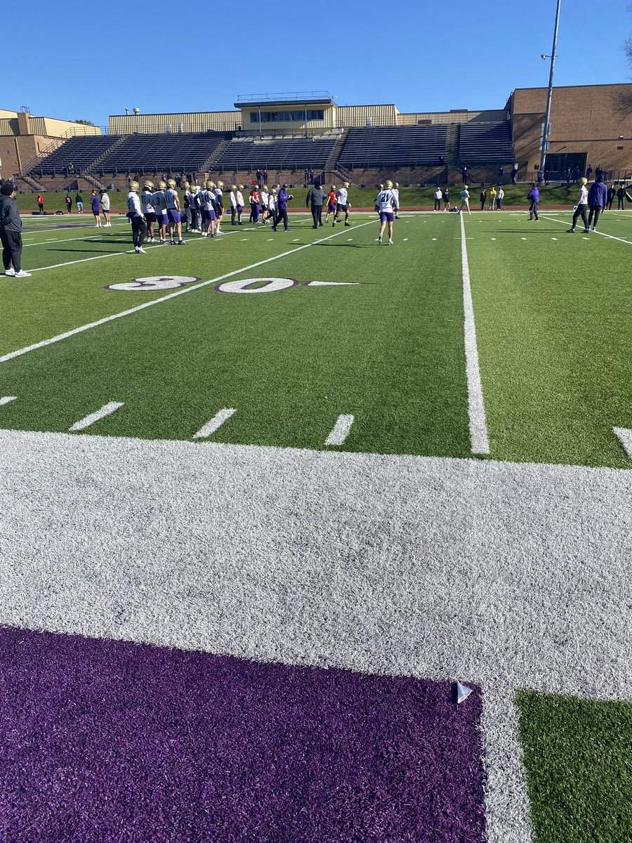 Had fun checking out an @AlbionFootball spring practice this weekend. @Rundle_Albion @RICO_WALLACE @PHSPanthersFB