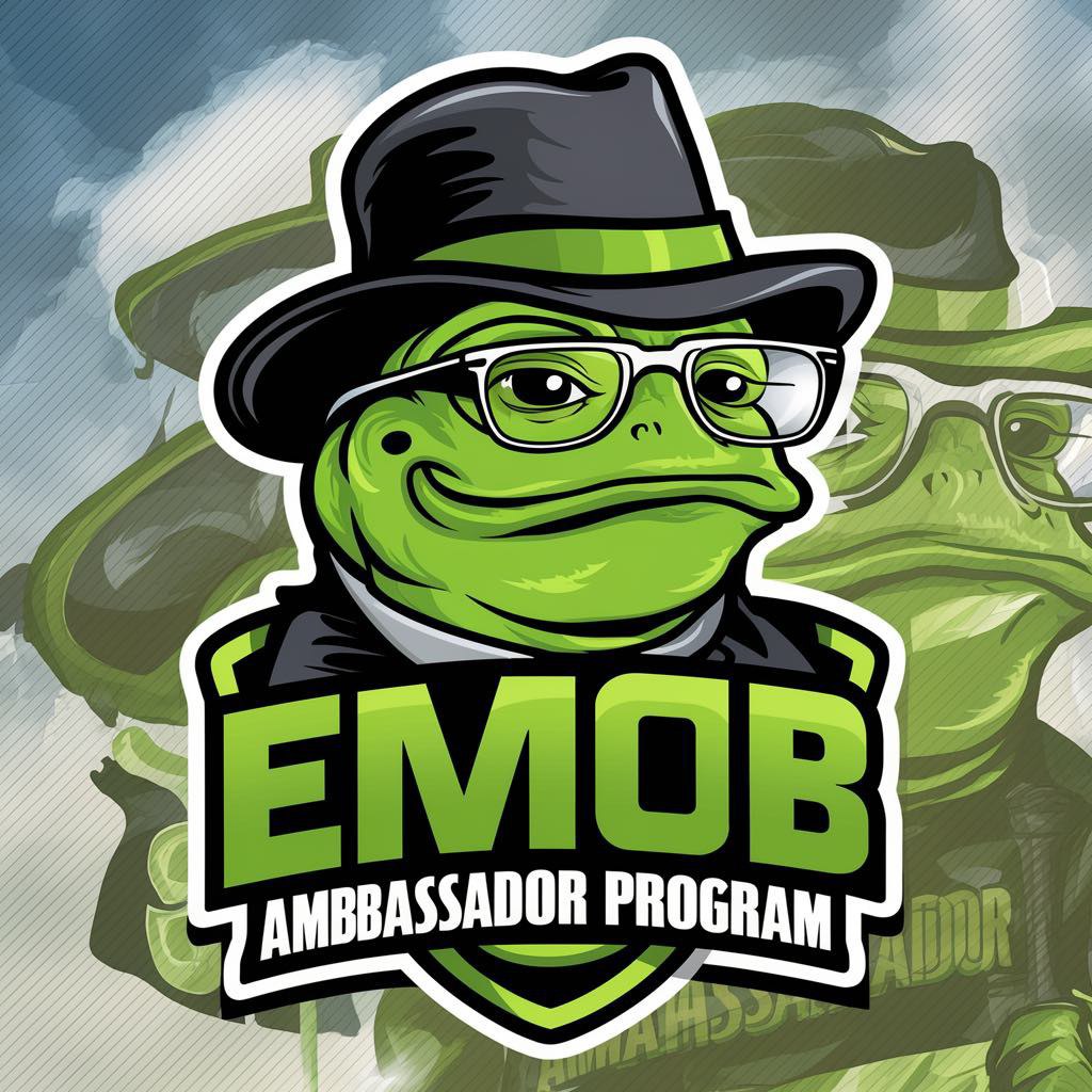 🐸 Exciting news❗️ ✨️ We're launching the EMOB TON Ambassador Program – an opportunity for passionate community members to represent our project and help shape the future of memes on the blockchain. Are you ready to become a part of something big❓️ Then register here 👇…