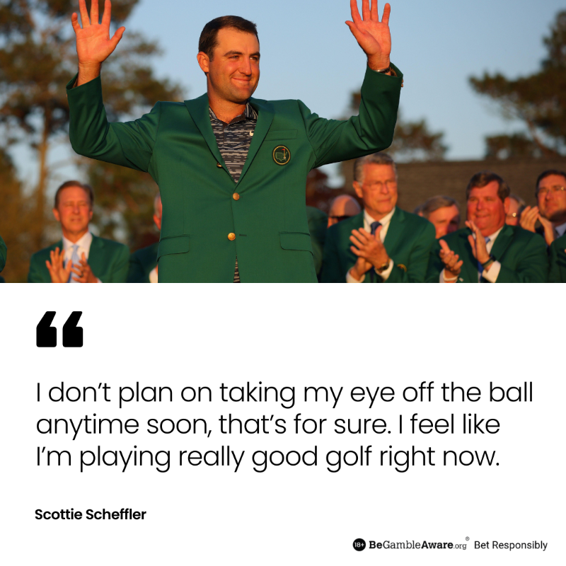 🙌 Two Green Jackets in three years! 🏌️‍♂️ Are we entering an era of Scottie Scheffler dominance? #TheMasters