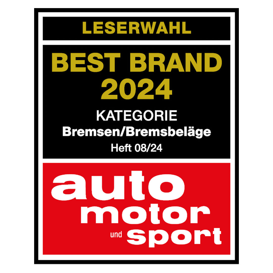 Brembo wins Best Brake Brand in 2024 BEST CARS awards by Auto Motor und Sport. In the prestigious competition, drivers voted for top brands, and Brembo secured 72.7% of 92,798 votes in the ‘Brakes/Brake Pads’ category.