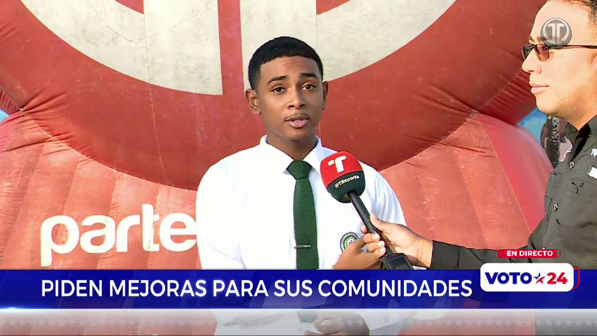 TReporta's tweet photo. Jóvenes de Colón que estudian en el Colegio Eben Ezer señalan en el #ElTableroVoto24 que entre los problemas de la provincia se encuentra la falta de apoyo al deporte y el arte, el estancamiento de la educación y la falta de agua.
#Voto24 #TReporta https://t.co/TO4V3tfzPM