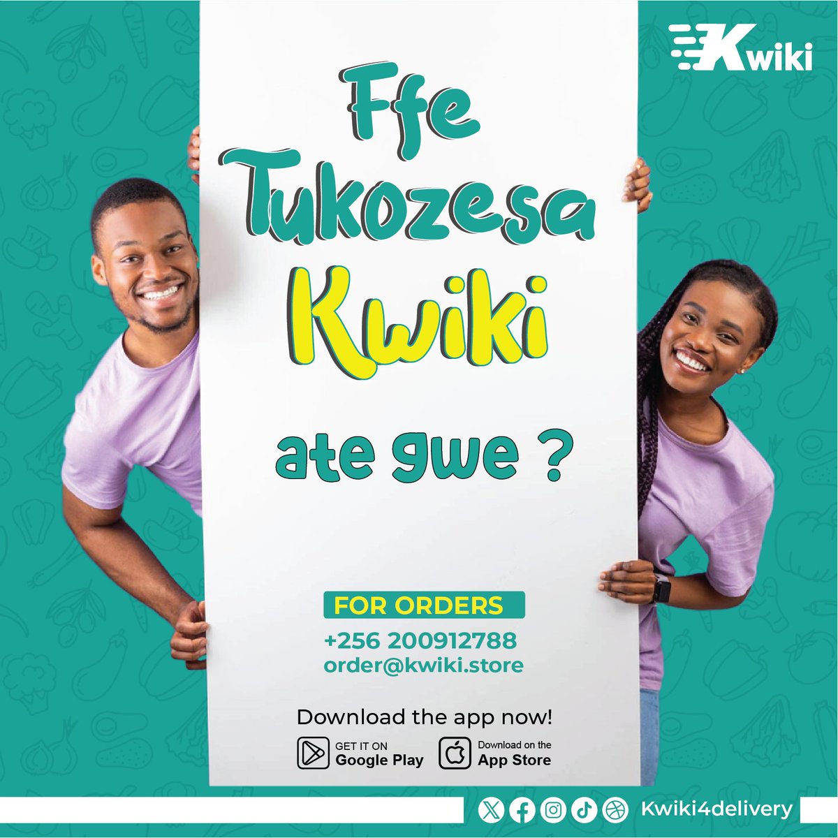 We're on Kwiki these days. What do you use for your team information?        

 #kwikidelivery #kwiki4delivery #fy #viral #kwiki #opennow #breakfast #alwaysontime #doitquickwithkwiki #uganda #food #foodporn #foodie #ordernow #goviral #foryoupage #newtiktoker #fyp #fypシ