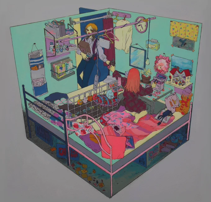 #対になってる絵をあげる 