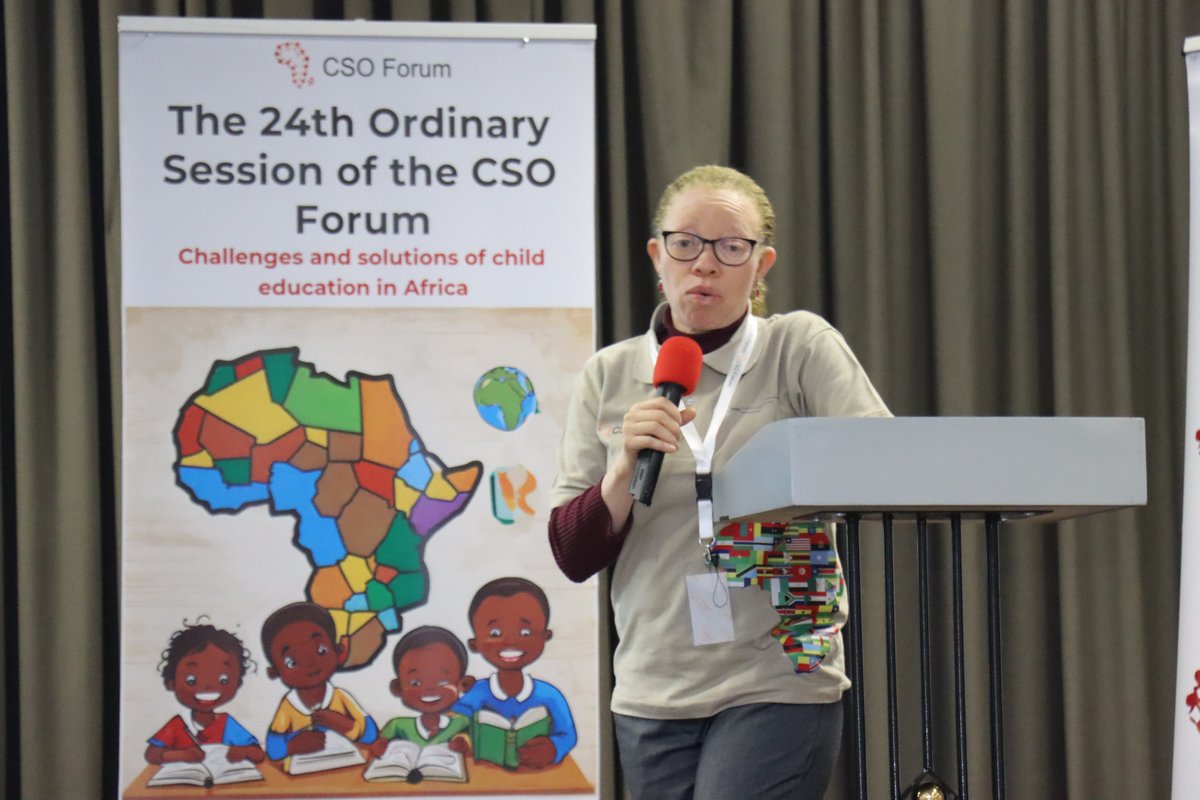 Amidst the education theme, it is vital to point out how fundamental the right to health is for the enjoyment of their rights.

There are 29 million children in East and Southern Africa who need to be planned for. (@UNICEF report July 2023)

The 24th @ACERWC_CSOForum in Maseru.