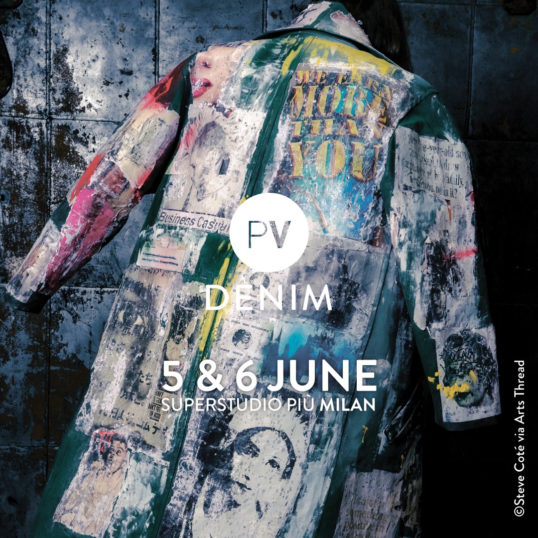 Save the date: Denim PV is back! Denim Première Vision, your jeanswear event is back for a new edition, unveiling the best of the AW 25-26 collections. See you in Milan on 5 & 6 June 2024! #denim #denimpremierevision #premierevision denim.premierevision.com/fr/?utm_source…