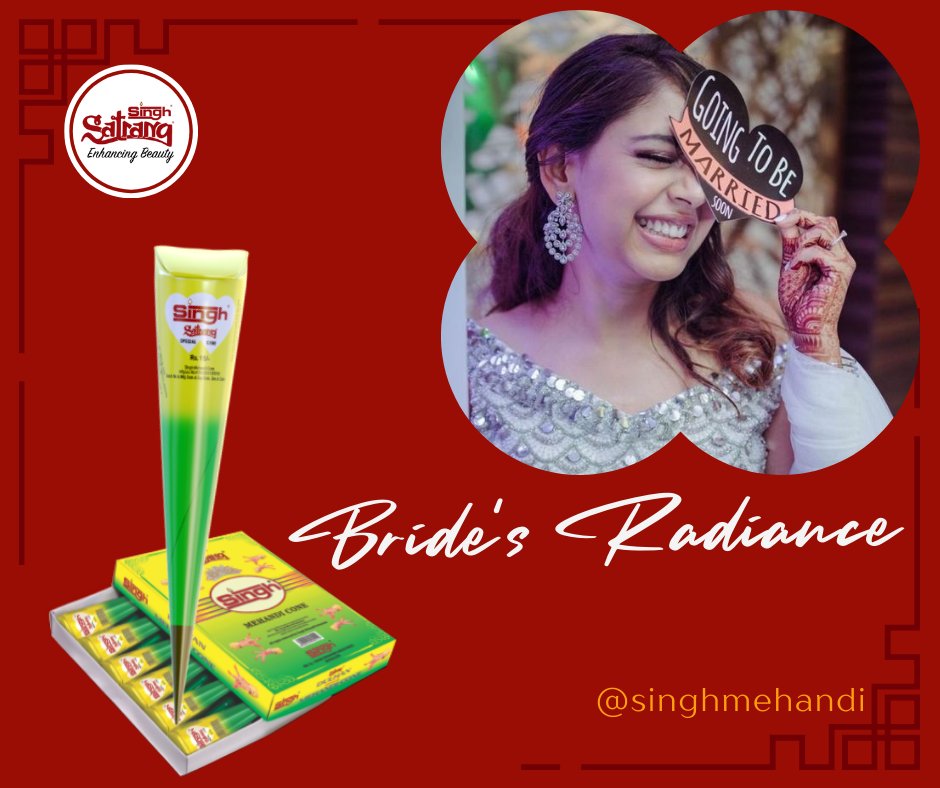 Bride's Radiance!!!
#singhsatrangmehandi #bestmehandicone #singh #singhbansuri #singhmehandi #satrang #purehenna  #henna #mehandi #delicatemehandidesign #traditionalmehandidesign #elegantmehandidesign #stunningmehandidesign #brandedmehandicone #safestmehandicone #artist