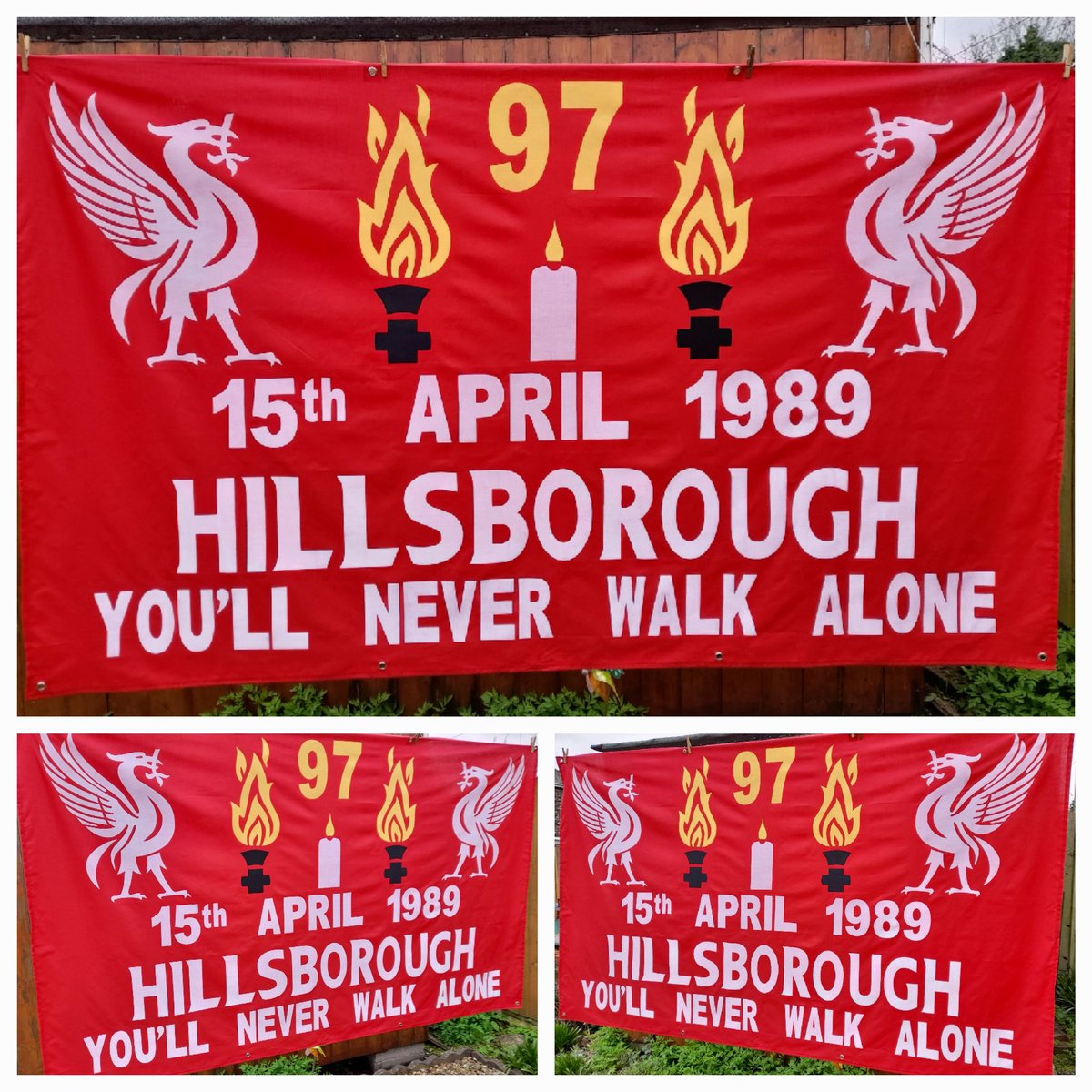 Remembering The 97. 'You'll Never Walk Alone' ♥️