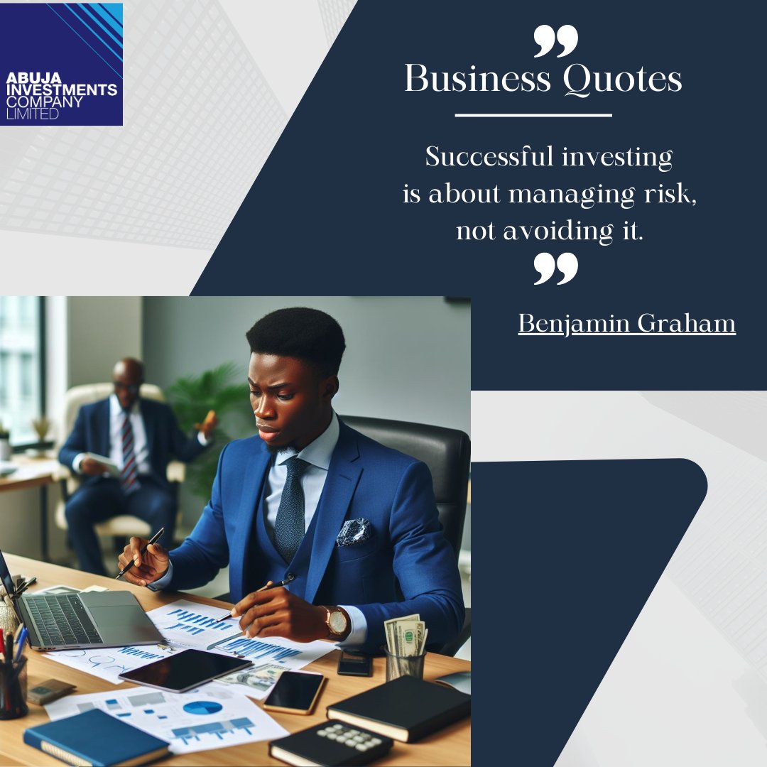 Abujainvestment's tweet photo. The biggest risk is not taking any risk. In a world that's changing quickly, the only strategy that is guaranteed to fail is not taking risks." 🌍🚀 #TakeCalculatedRisks #EmbraceChange #investmentopportunity #abujainvestmentcompany #newweek #mondaymotivation https://t.co/WB1VwjmFFO