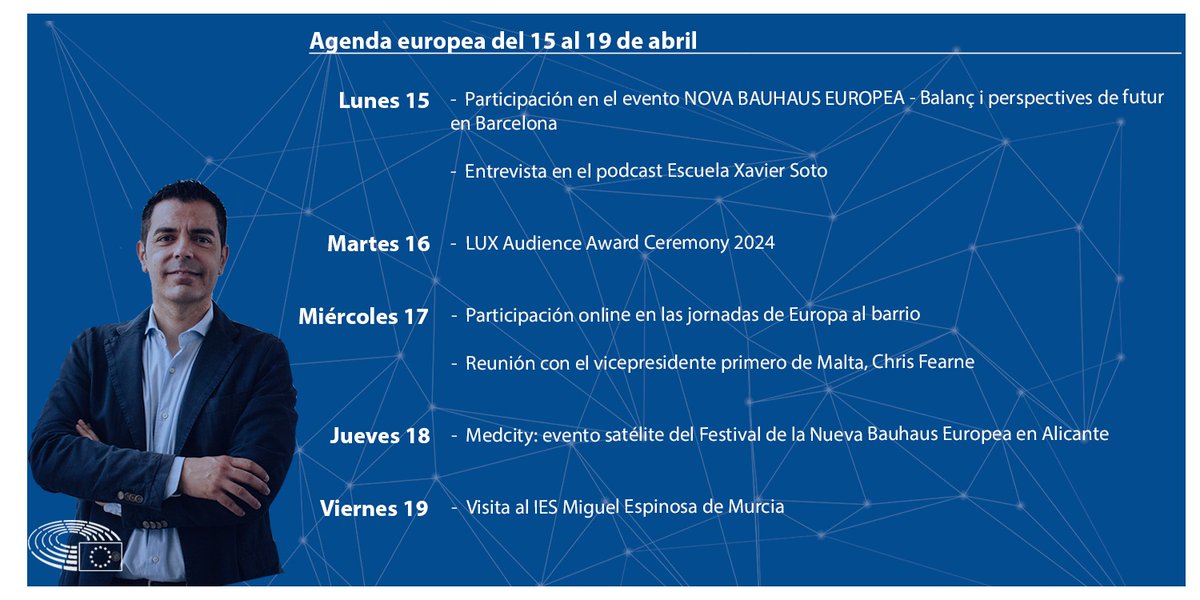 Arrancamos una nueva semana de trabajo en la recta final de la actividad parlamentaria. Consulta aquí lo más destacado 👇