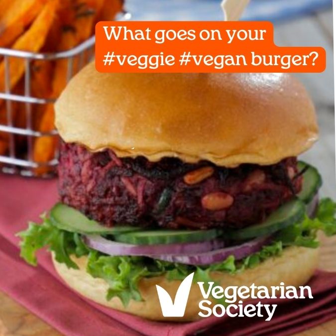 What's your go to #veggie #vegan burger and which toppings do you add? Keep it simple with ketchup or do you stack them high? #meatfreemonday #justasking