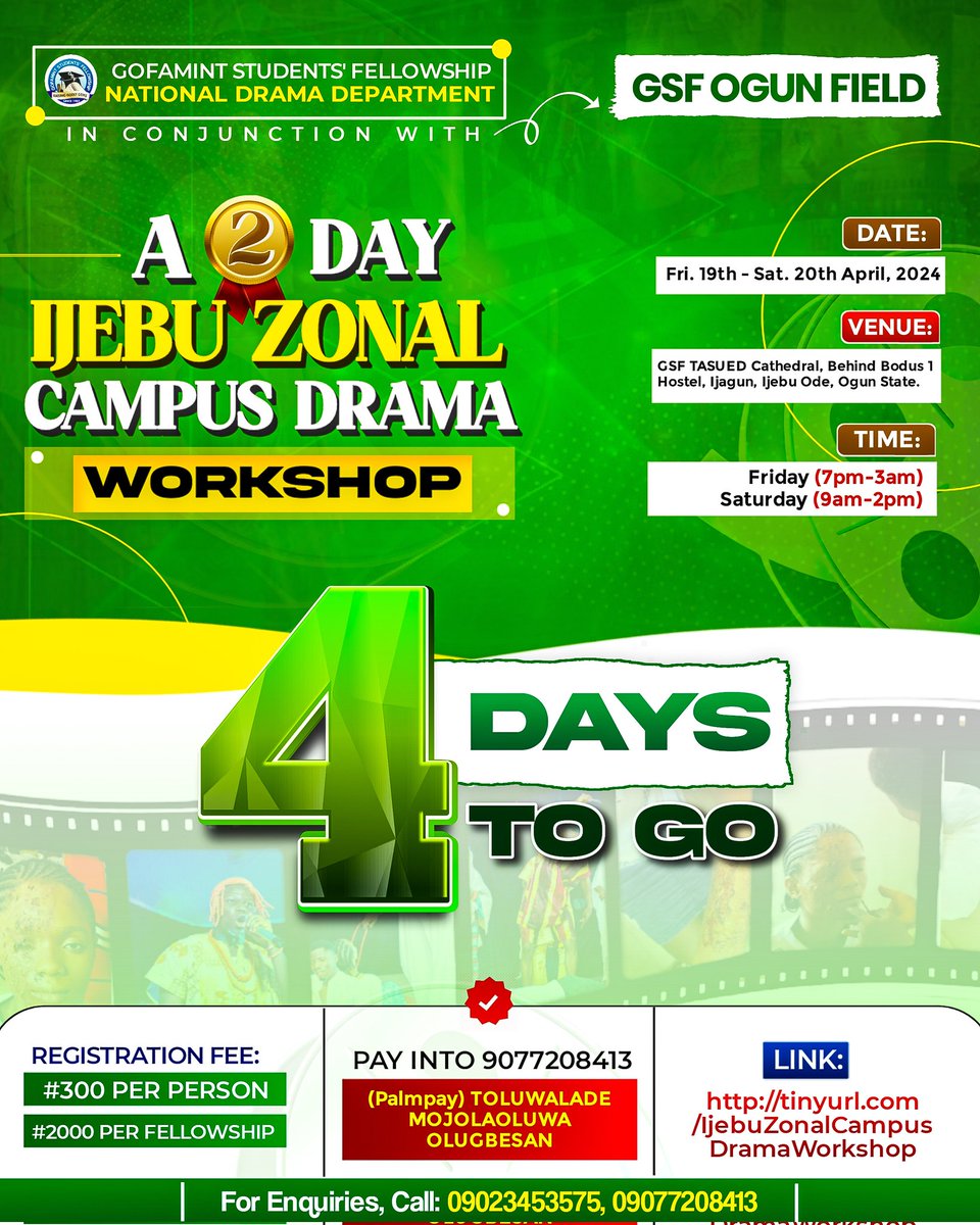 GSF National Drama Department tweet media