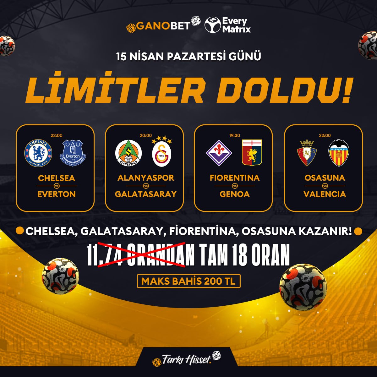 GANOSOSYAL's tweet image. 🥰 Göstermiş Olduğunuz Yoğun İlginize Teşekkür Ederiz. 

🆘 Bu Özel Oranımızın Limitleri Tükenmiştir.

😎 Yapılacak Özel Oranlarımıza Göz Atmayı Unutmayın!

💎GANOBET FARKI HİSSET!