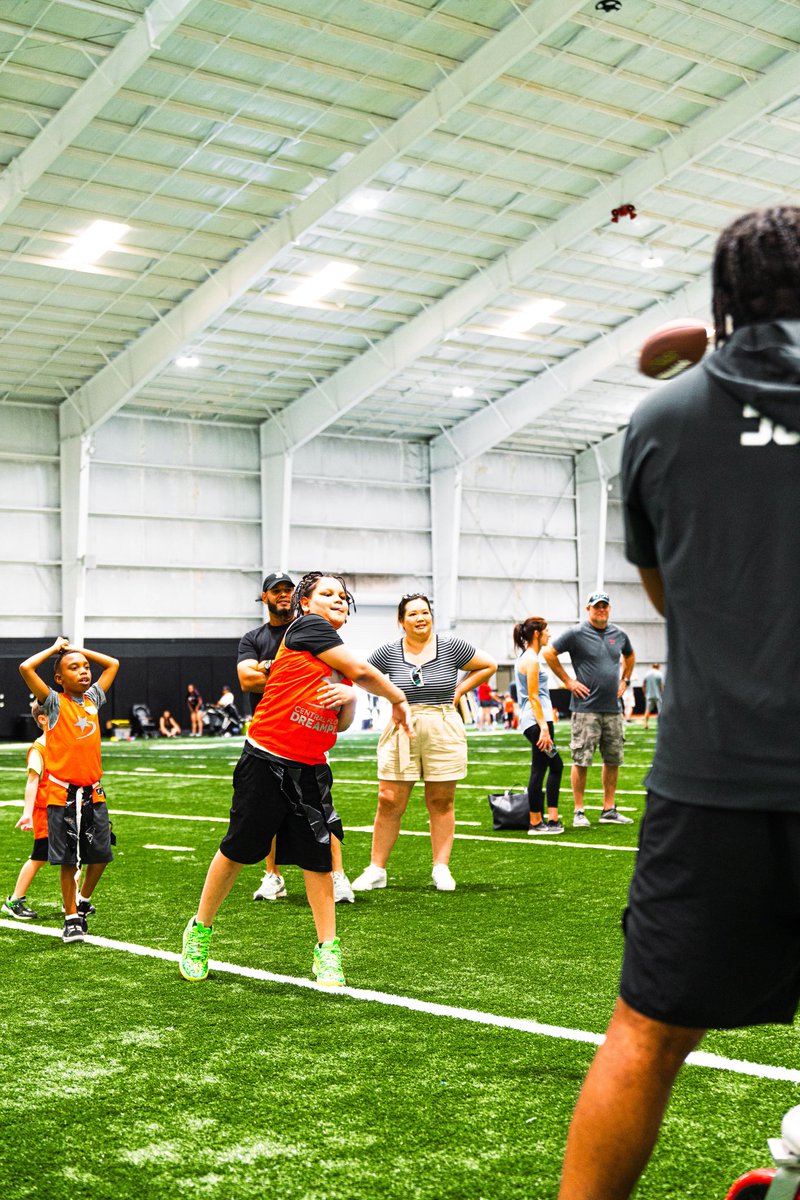 It was such a pleasure to have @cfldreamplex on campus Saturday for their annual football clinic. @UCF_Football appreciate everyone that came out and we look forward to seeing everyone again.