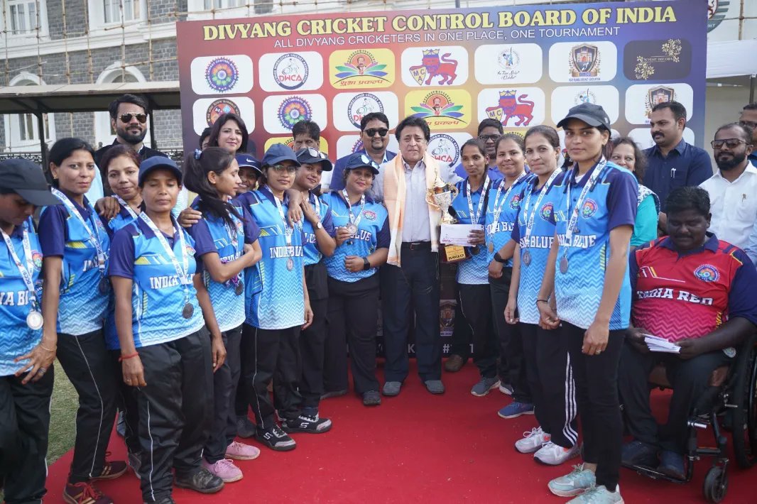 Passionate about inclusive sports, I mentor and support diverse cricket forms. Honored by DCCBI's warmth, I wish all players success. Proudly recalling India's 2019 Para-Cricket World Cup triumph. 
@DCCBIofficial
#Dccbi #paracricket #aushimkhetarpal