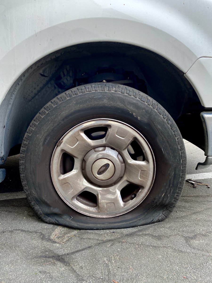 Flat tire on a Monday? Don't let it deflate your mood! 😅 At RNR, we offer FREE flat repairs (if repairable) and will get you rolling smoothly through the week. #MondayRescue #MondayMood #FlatTire