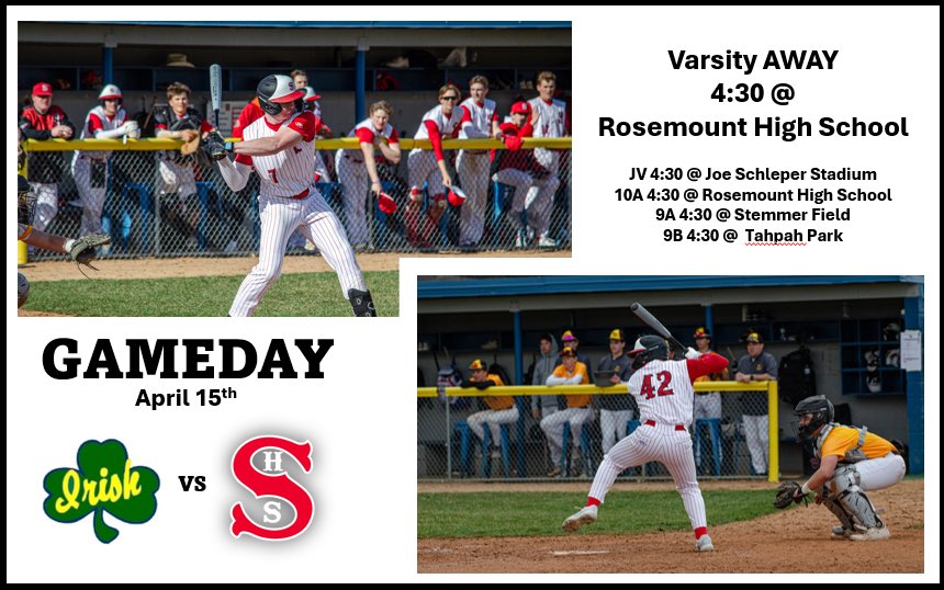 ShakoHSBaseball's tweet photo. Week 2 starts today! https://t.co/2dnF75ZGs0