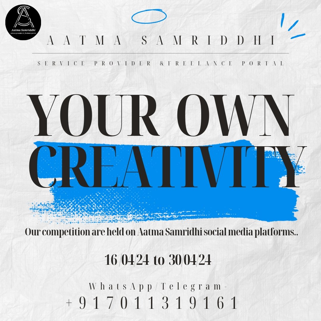 AatmaSamriddhi's tweet image. facebook.com/events/s/your-…

#AatmaSamriddhi #onlineevent #facebookevent #funnymeme #eventmanagment #trendingevent #creativecontent #creativity