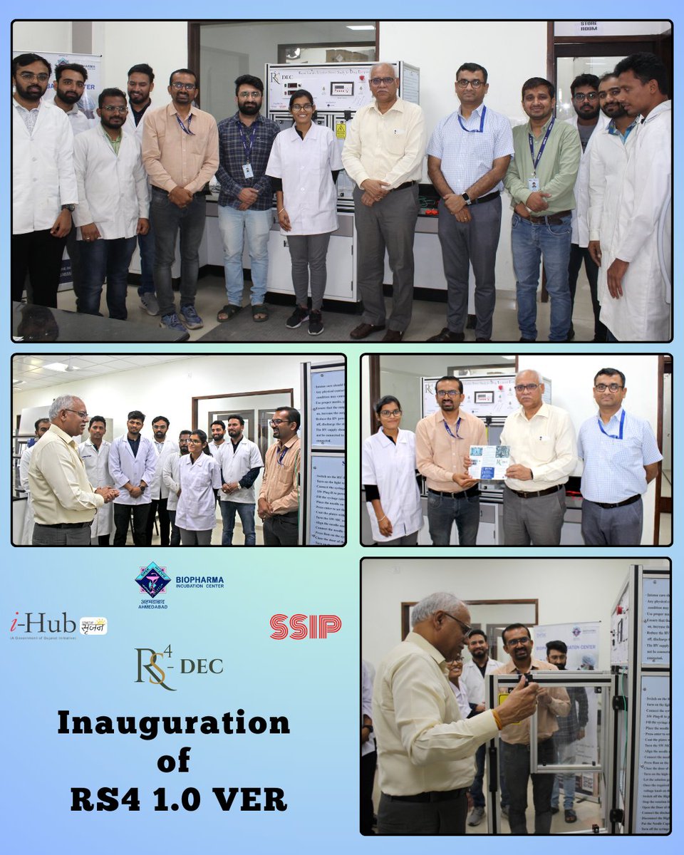 Biopharm Incubation Center at NIPER Ahmedabad tweet media