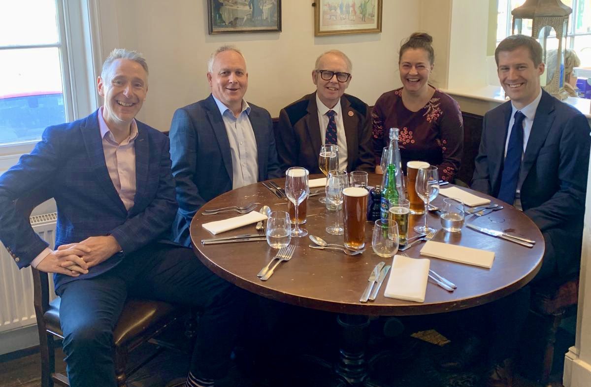 Congratulations to David Hudson for 50 years at Stephenson Smart! 🎉 The partners took David to lunch today to thank him for his long service to the firm. David works at our King’s Lynn office as a records administrator.
