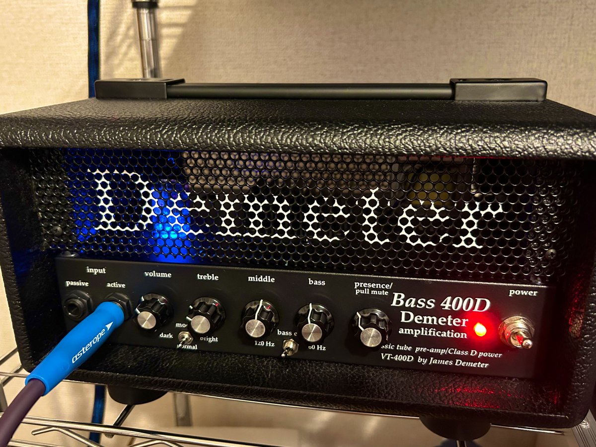 早速宅録で使ってみる。
シンプルで扱いやすい。
🫶
#Demeter