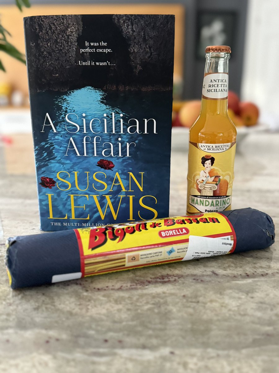 What a lovely surprise! Thank you @fictionpubteam for sending me a copy of #ASicilianAffair by the fabulous @susanlewisbooks - and extra Sicilian 
treats. Out now - and I’m loving it so far!