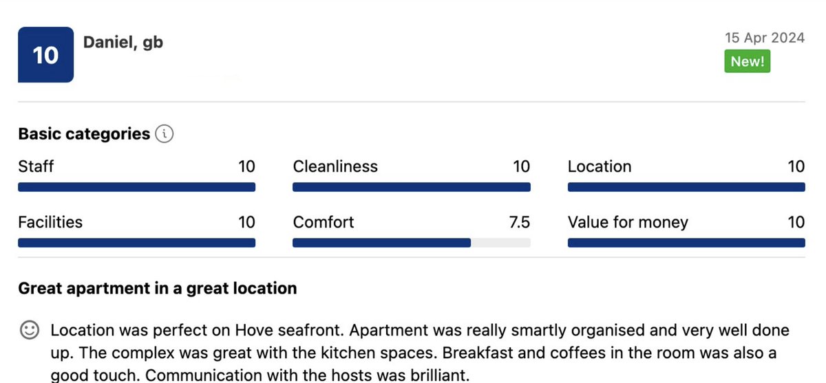 #holidayhome #corporatestays #homefromhome #lovebrighton #brightonbeach #shortstaylet #staycation 

linktr.ee/sobohousebrigh…

...  'Apartment was really smartly organised and very well done up '