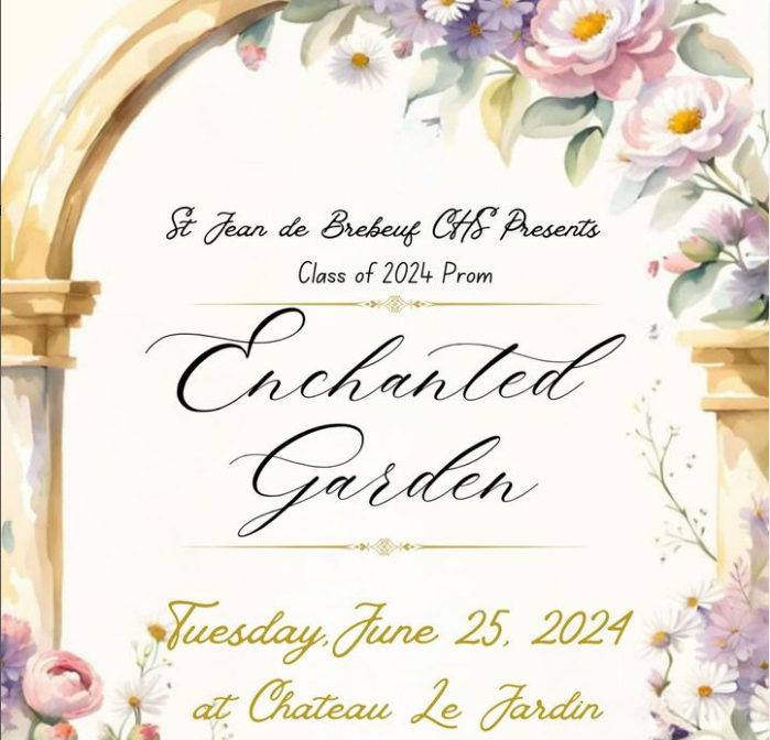 GRADE 12’s: SAVE THE DATE!

Mark your calendars and save the date for a night of enchantment!🌿✨
Join us amidst the lush blooms and magical allure of our Enchanted Garden Prom on June 25, 2024.🌺🕊️ #EnchantedGardenProm #SaveTheDate