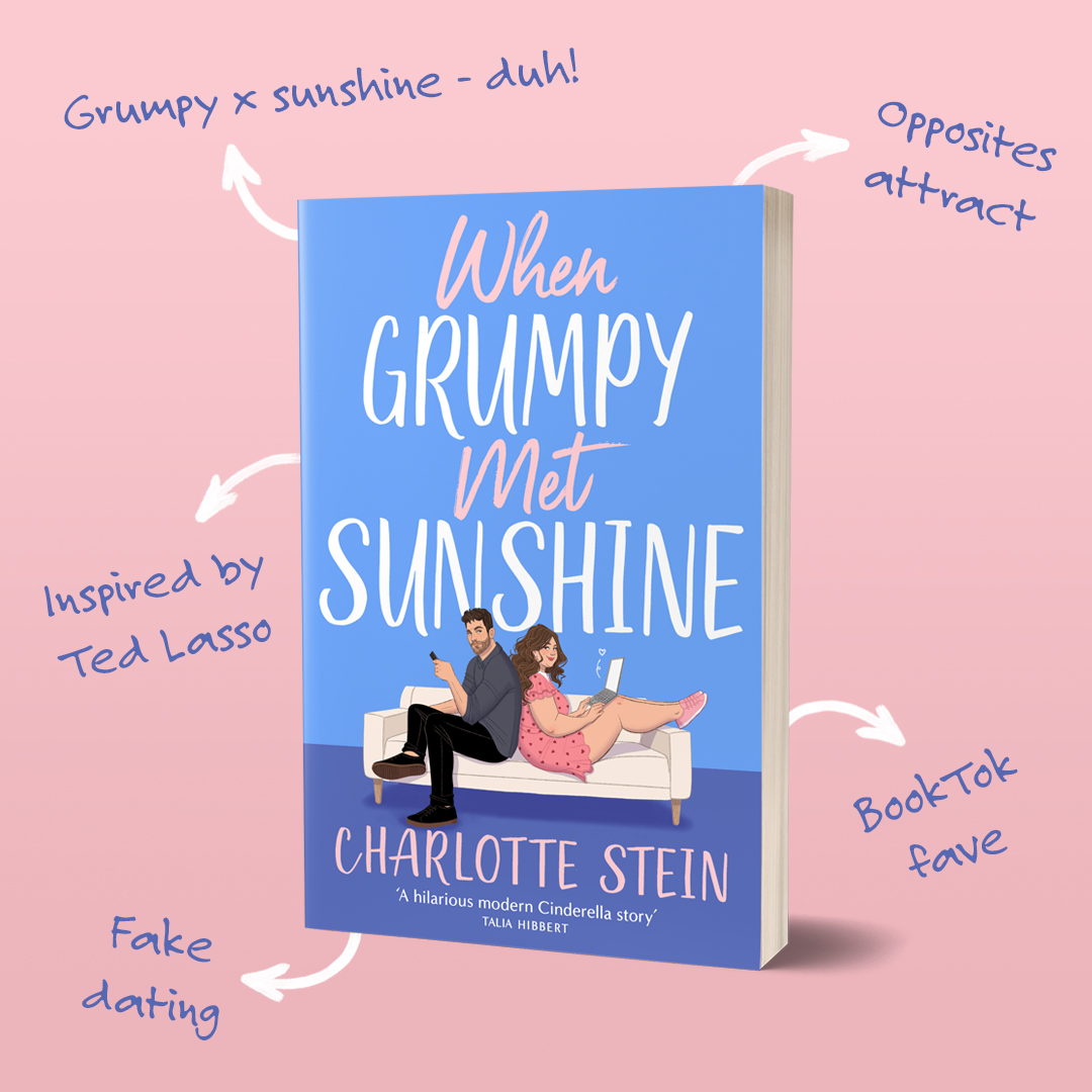 Finding love was not the only goal . . . A steamy, opposites-attract romance with undeniable chemistry between a grumpy retired footballer and his fabulous and very sunshine-y ghostwriter. When Grumpy Met Sunshine is out now!