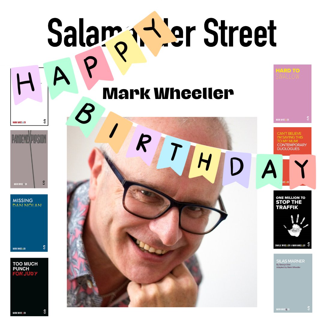 Sending best wishes to one of the UK's most-performed playwrights - Happy Birthday Mark Wheeller.