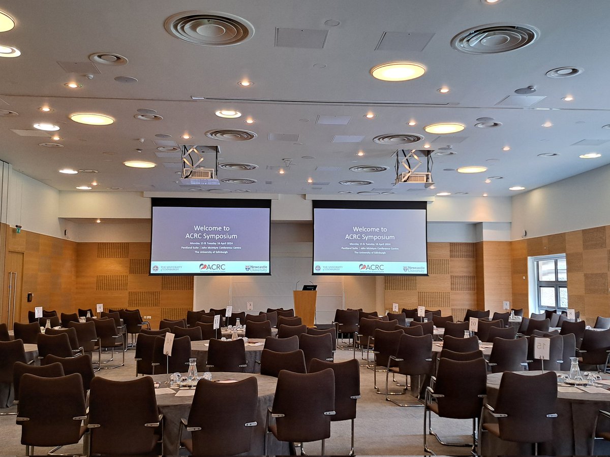 We're getting ready to welcome everyone to our Spring Symposium, follow along with #ACRC2024