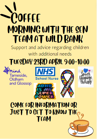 Do you have a child with additional/SEND needs? Join us next Tuesday morning to find out information on how we can support your child together or to discuss any concerns you may have? @TrustVictorious