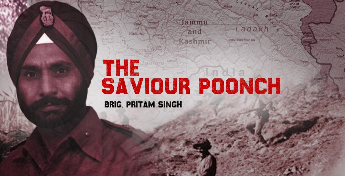 On #MartyrsDay, we honour the memory of Brigadier Pritam Singh, the valiant saviour of Poonch, whose courage and sacrifice continue to inspire generations. #BrigPritamSingh #PoonchSaviour #MartyrsOfKashmir #HeroofKashmir #IndianArmy #NayaKashmir #Ramdaan