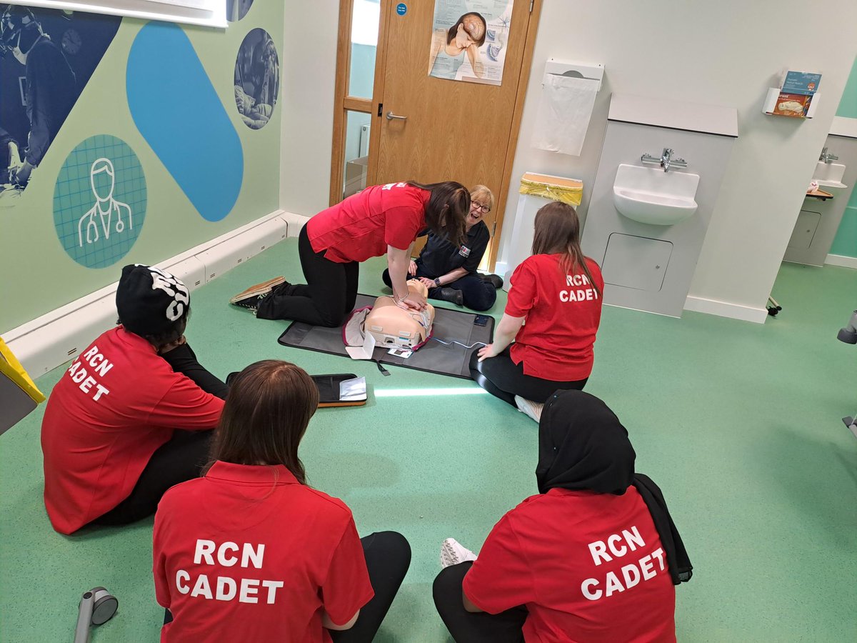 Last week RCN Cadets from @southandcitycol had their first week on the cadet program, pictured with teacher Charlotte Myles. Thanks to @BSolTraining for supporting this cohort.