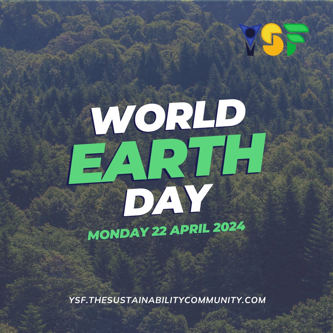 #EarthDay2024 is an important time to pause, reflect and recognise the need to weave sustainability through both our everyday lives and business practices. ♻ 🌍 Be the change you want to see in the world at Yorkshire Sustainability Festival this June: bit.ly/3uglmRS