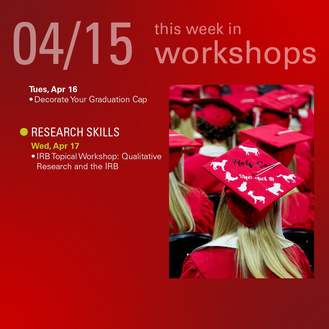 EVENTS and WORKSHOPS this week! The Libraries has music and Earth Day pop-ups, plus SciTech events! Events info lib.ncsu.edu/events/upcoming Workshops info lib.ncsu.edu/workshops