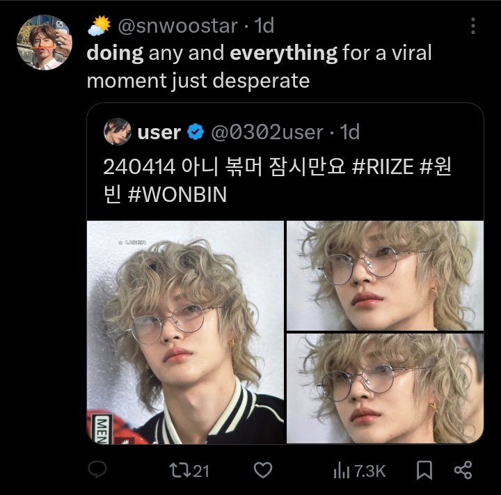 🔴 REPORT &amp; BLOCK 🔴

Please report and block this accounts for spreading hatred against 🎸

Report -> hate -> hateful reference
🔗x.com/runextz?t=CBiX…
🔗x.com/snwoostar?t=5G…

⚠️ DO NOT INTERACT