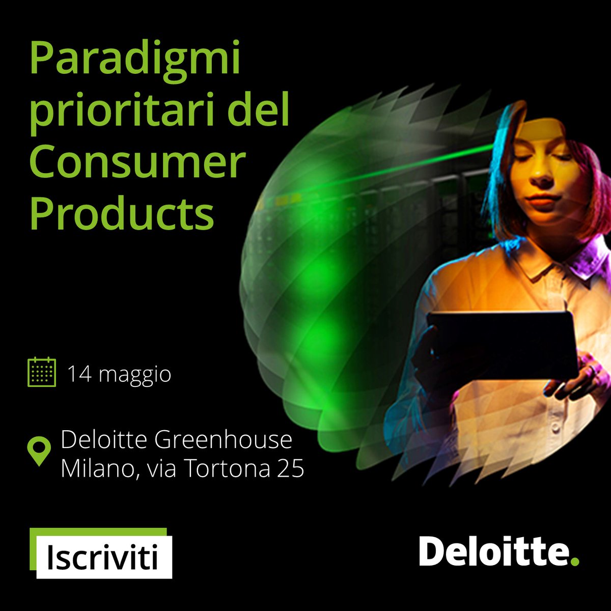 Quali sono oggi le priorità per le aziende dei beni di consumo? Come influiranno innovazione, sostenibilità e filiera nelle strategie di business? Partecipa all’evento: deloi.tt/3vONlJj #DeloitteItalia #ConsumerProducts