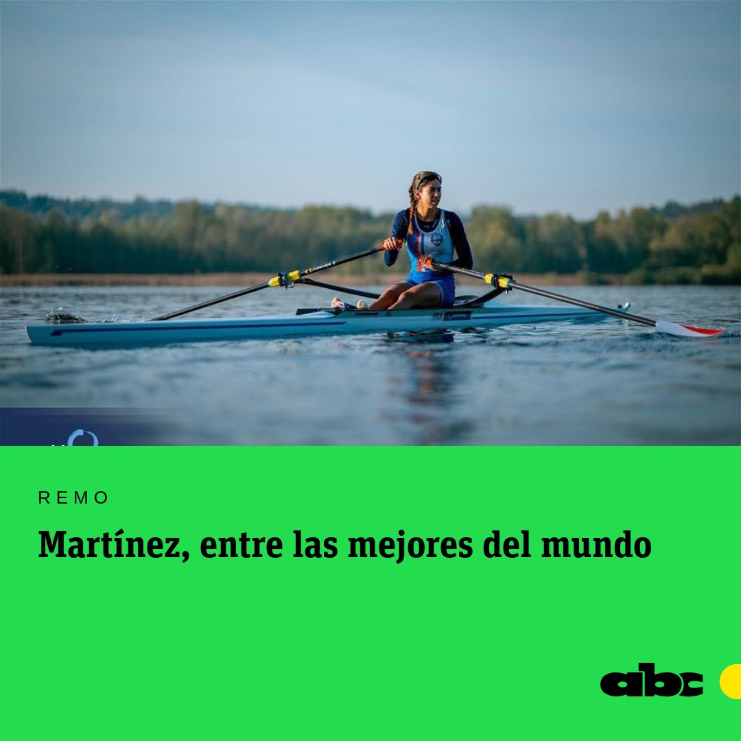 #Remo Nicole Martínez se ubicó entre las 10 mejores del World Rowing Cup que se disputó en Italia, donde Javier Insfrán finalizó entre los 20 mejores.🚣🇵🇾 👉Leé más: abc.com.py/deportes/polid…