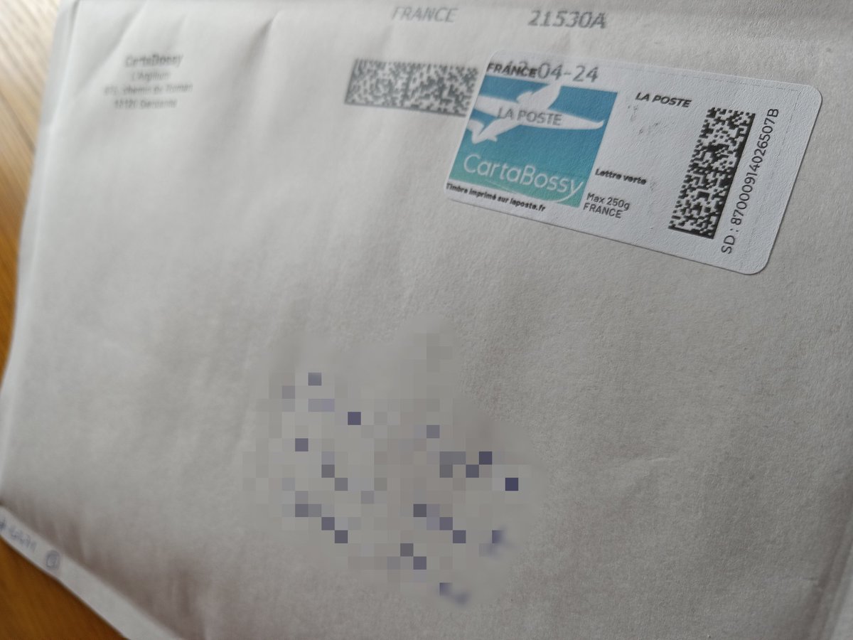 <a href="/cartabossy/">Cartabossy</a> Reçu !