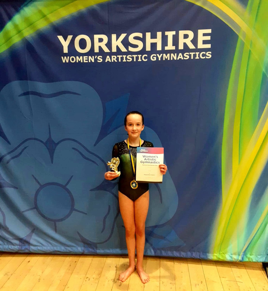 We are excited to share Amelia D, Y7 competed in this years W.Yorkshires gymnastics women's prep 2 competition. She secured: 2nd place on vault 1st on bars 3rd on beam 2nd on floor 1st on strength training Overall gold medal & WY's 2024 Women's artistic prep 2 champ for her age🥳