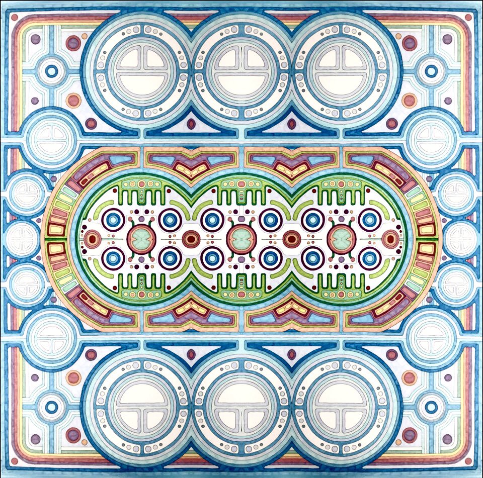 Gm Cell-tic Robot Styleee 🌵🤖
#sacredgeometry #psychedelicart