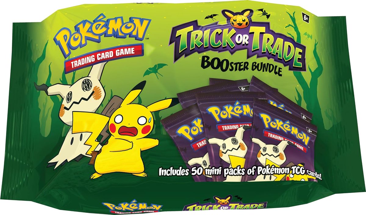 Pokémon TCG: 2023 Trick or Trade Booster Bundle $13.30 via Amazon (Prime Eligible). ow.ly/MJCk50Rg6nt